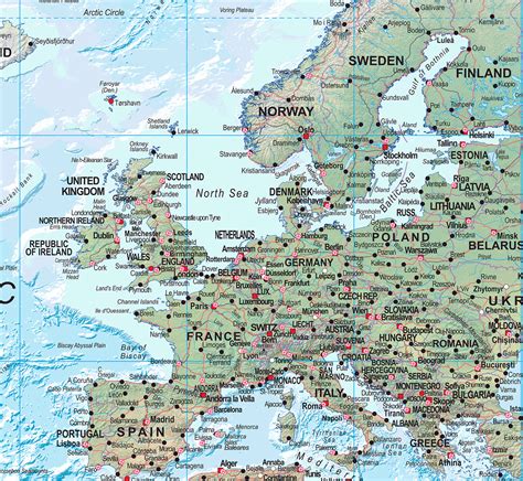 All major towns and cities are featured within our extra large map of. World Physical Wall Map - Huge Size : XYZ Maps