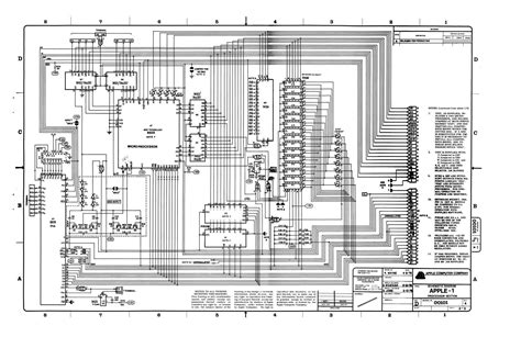Apple 1 Circuit Diagram