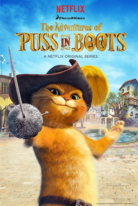 The Adventures Of Puss In Boots Mega Sized Tv Poster Image Imp Awards