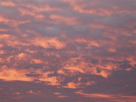 Red Clouds Stock Image Image Of Floating Nature Calmed 96632443
