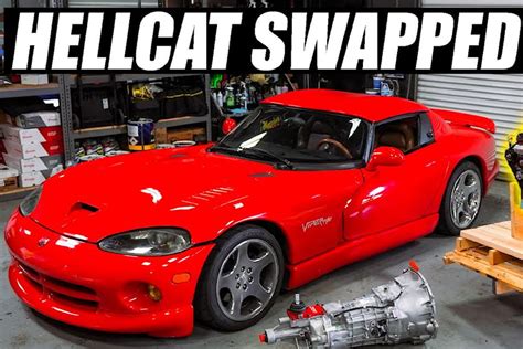 Video Dodge Viper Gets Hellcat Redeye Heart Carbuzz
