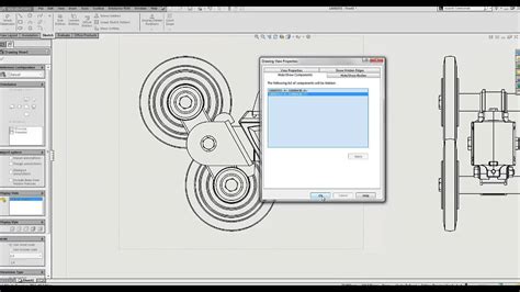 Video Tech Tip Show And Hide Components In Drawing Views In Solidworks Youtube