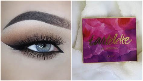Brown Eyelook Using Tartelette In Bloom Eyepalette Makeup Tutorial