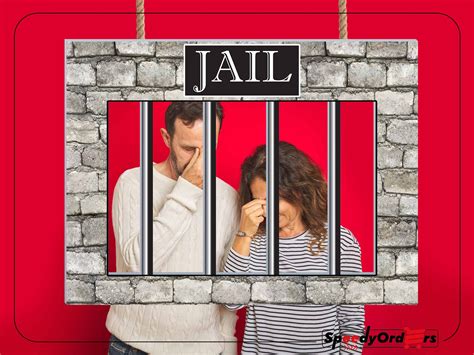 Jail Party Photo Booth Frame Prison Jail Frame Prop Police Etsy Canada