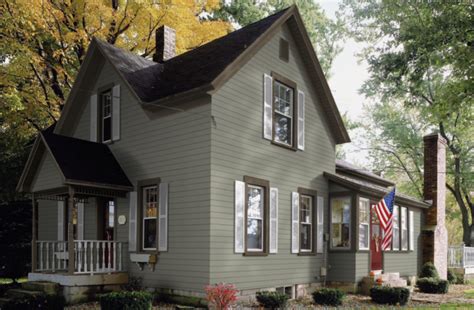 Sage Green Siding With Black Shutters How To Transform Your Homes