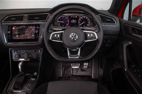 Volkswagen Tiguan Allspace Interior Sat Nav Dashboard What Car