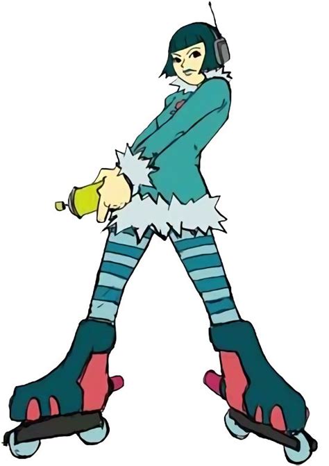 Mew Jet Set Radio Character Design Mew