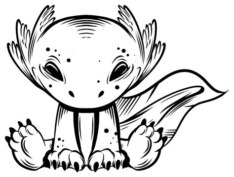 Axolotl Cartoon Clipart Large Size Png Image Pikpng
