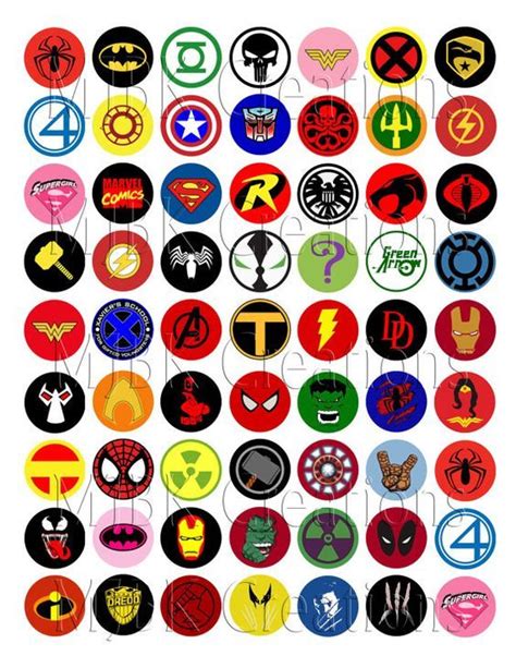 Marvel Symbols List