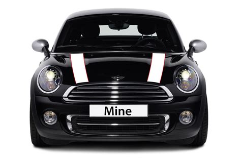 Auto Tuning And Styling Mini New Genuine R56 Pin Stripe Bonnet Hood Roof