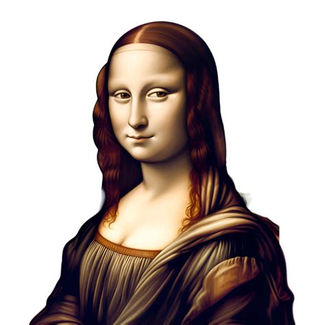 Mona Lisa Painting Clipart Ai Generated 29202393 Png