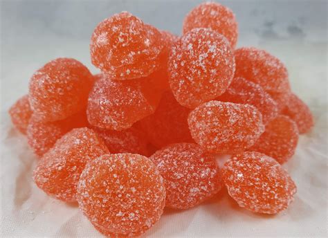 Sour Tangerine Hard Candy Drops 45 Ounces Etsy