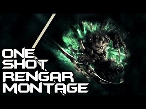 One Shot Rengar Montage YouTube