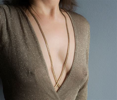 gold black nipple chain sexy nipples jewelry non piercing day necklace to nipple mature etsy