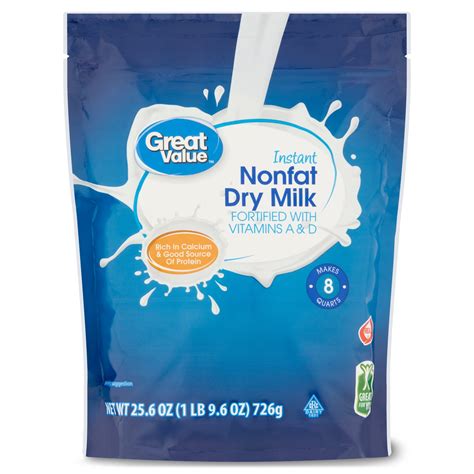 Great Value Instant Nonfat Dry Milk 256 Oz