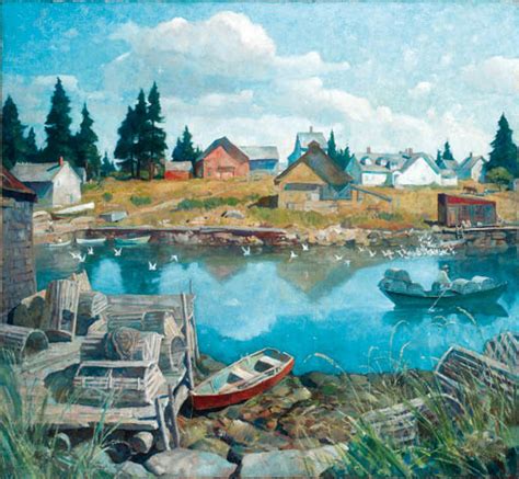 Newell convers wyeth was born in needham, massachusetts, on october 22, 1882. Newell Convers Wyeth (1882-1945) , Port Clyde, Maine ...