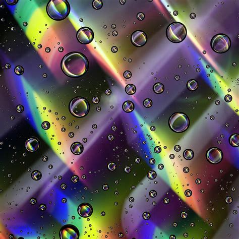 Rainbow Droplets Photograph By Christina Salinas Fine Art America