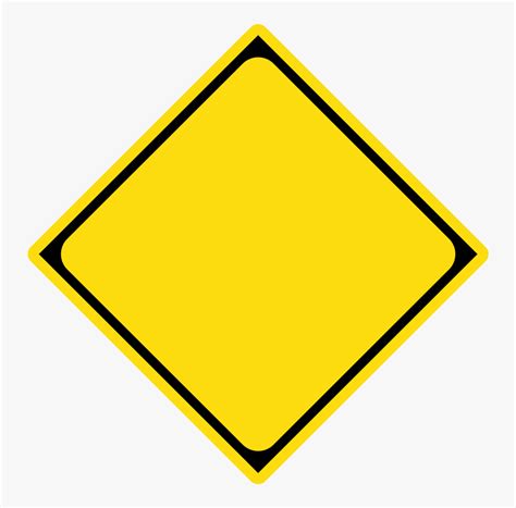 Japanese Road Warning Sign Template Blank Yellow Diamond Road Sign