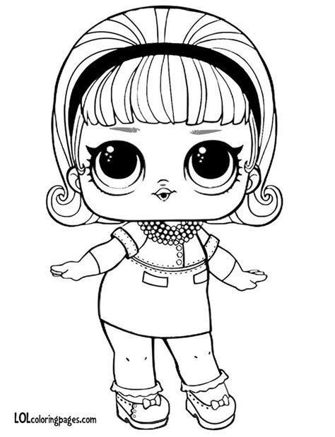 720x1178 awesome beautiful baby doll coloring pages printable triamterene. madame_queen.jpg 750×980 pixels | Lol dolls, Coloring ...