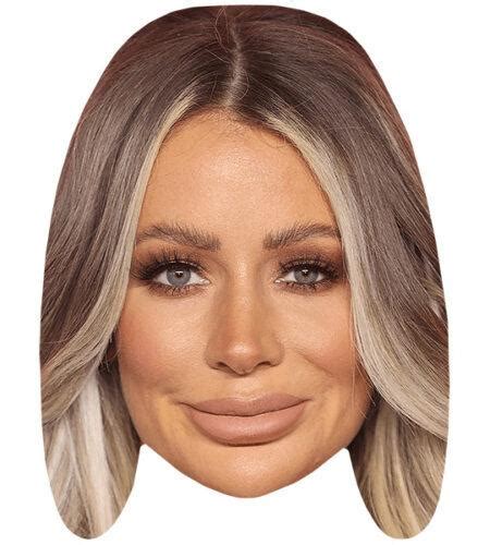 olivia attwood smile maske aus karton celebrity cutouts
