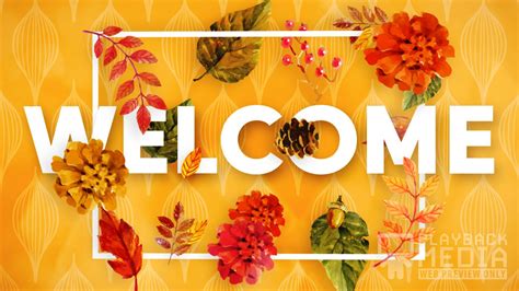 Welcome Fall Wallpapers Wallpaper Cave