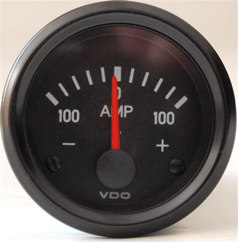 Slspeed Fahrzeugteile Vdo International Amperemeter D52mm 100 0 100 A