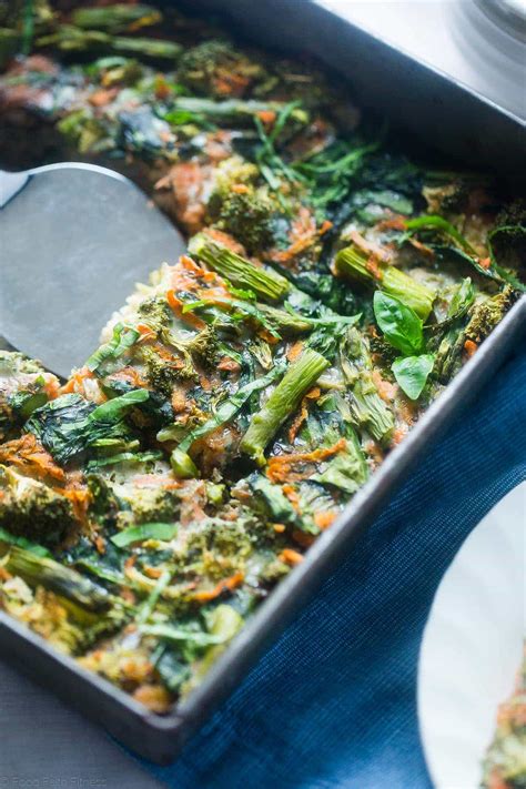 King crab cauliflower fried rice. Gluten Free Breakfast Casserole with Sausage | Food Faith Fitness