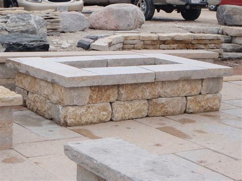 Natural Stone Fire Pit Kits Or Custom Designs Lemke Stone Products