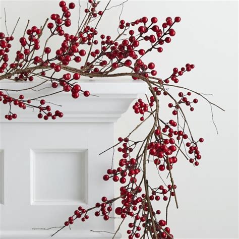 red berry garland berry garland christmas decorations christmas centerpieces