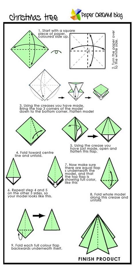 Easy Origami Tree Instructions Beauteous Origami Tree Instructions