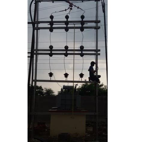 11kv Electrical 2 Pole Structure At Rs 145000unit Manipuspak Society