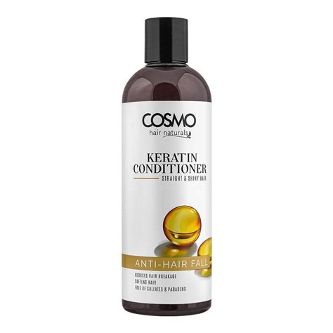 Buy Cosmo Hair Naturals Anti Hair Fall Keratin Conditioner Straight