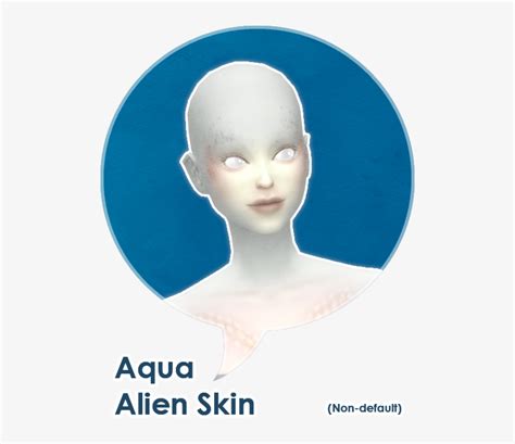 Leh Gaming A New Sims 4 Alien Skin Cc Free Transparent Png Download