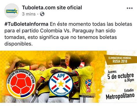 Haz clic para ver el calendario oficial del colombia! Se acabaron 22.816 boletas del partido de Colombia - Melao ...