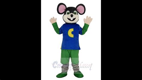 Hi I Make Mascots Chuck E Cheese Mouse With White Face Mascot