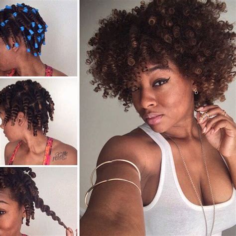 Each time i do this version of the perm rod set it literally takes me less than an hour to do. 4 Tips To Achieve The Perfect Curly Afro With Perm Rods ...