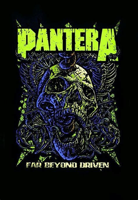 Pantera ~ Far Beyond Driven Rock And Metal Postersart Pinterest