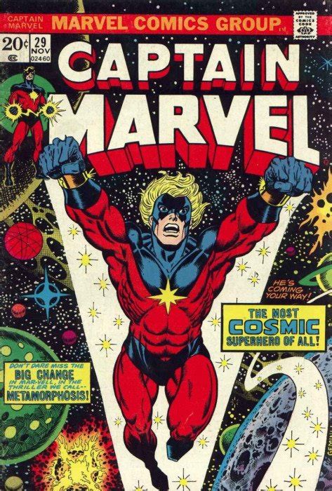 Captain Marvel 1 Marvel Comics Comic Book Value And Price Guide