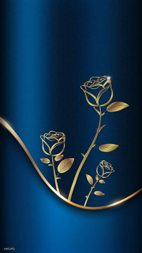 Rose Gold Blue Iphone Wallpapers Wallpaper Cave