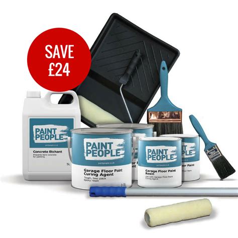 Garage Floor Paint Kit (Garacoat) | Garage floor paint, Concrete stain