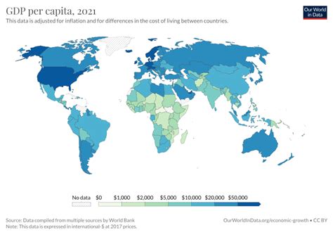 Gdp Per Capita World Map