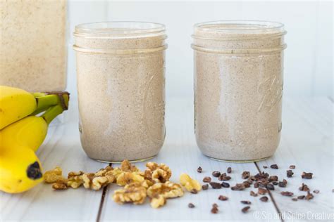 Vegan Chunky Monkey Smoothie Sip And Spice