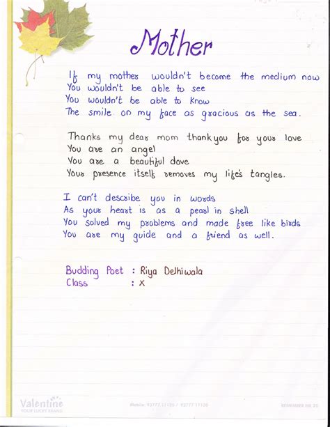 Given here is the complete explanation of the lesson, along with summary and all the exercises, question and answers given at the back of the lesson Welcome to Sarvanaman Vidya Mandir: Poems by students of ...