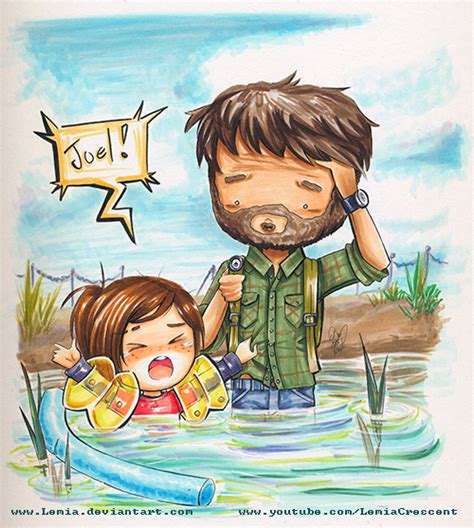 His part in the next leg of the story shows the ups and downs of his relationship with ellie until his eventual demise. The Last of Us Joel and Ellie by LemiaCrescent on DeviantArt