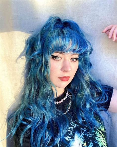 Dreamy Denim Blue In 2021 Denim Hair Hair Color Blue Hair