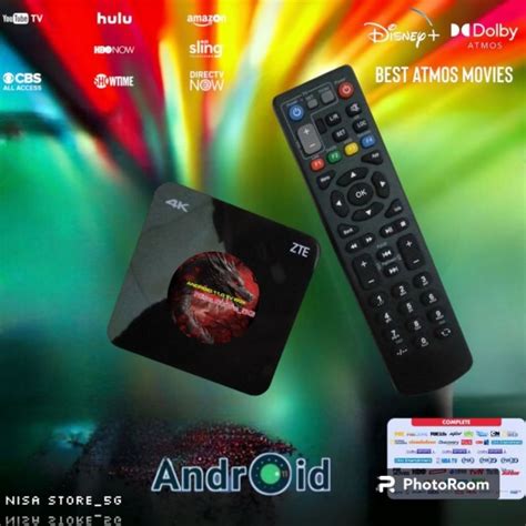 Jual Stb Zte 4k V1 Android Tv Box Siap Pakai Full Fitur Aplikasi Free
