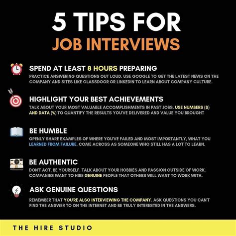 Mindset Of Success On Instagram “5 Tips For Your Next Job Interview