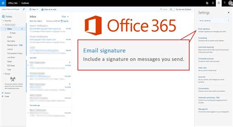 Set Up Signature In Outlook 365 Salespowen