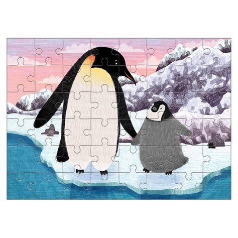 Mini Puzzle Emperor Penguin Mudpuppy
