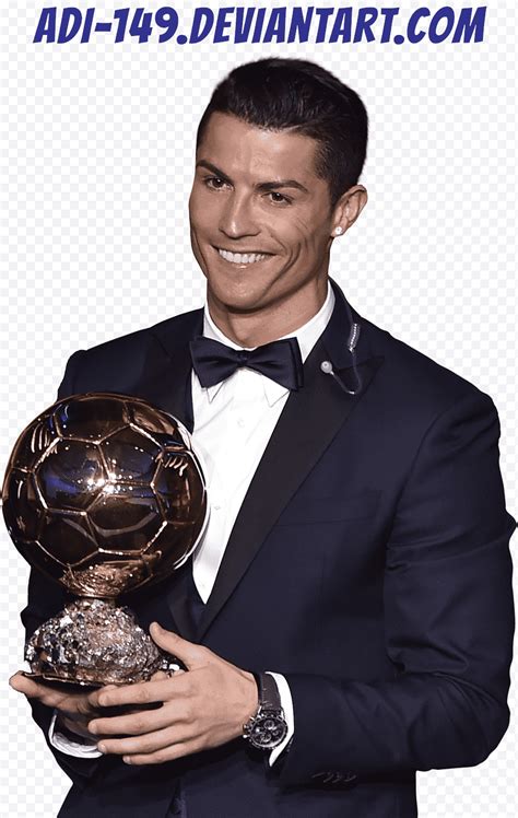 Cristiano Ronaldo Ballon D OR Render Png Klipartz